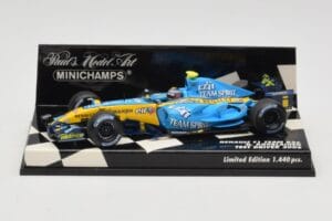 Renault R26 H. Kovalainen F1 Test Car 2006 Minichamps 1:43 400060041 Metaal