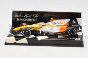 Renault R28 #6 N. Piquet Jr. F1 2008 Minichamps 1:43 400080006 Metaal