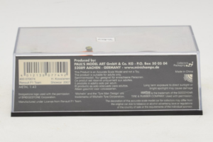 Renault R27 #4 H. Kovalainen Renault F1 Team Showcar 2007 Minichamps 1:43 400070074 Metaal — afbeelding 5 van 5