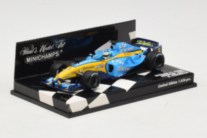 Renault R25 #6 G. Fisichella Renault F1 Team Showcar 2005 Minichamps 1:43 400050076 Metaal — afbeelding 2 van 5