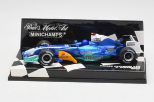 Sauber C24 J. Villeneuve F1 2005 Minichamps 1:43 400050011 Metaal