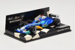 Sauber C24 Petronas #11 J. Villeneuve Sauber Petronas F1 Team Showcar 2005 Minichamps 1:43 400050081 Metaal — afbeelding 2 van 5