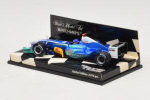 Sauber C24 Petronas #11 J. Villeneuve Sauber Petronas F1 Team Showcar 2005 Minichamps 1:43 400050081 Metaal — afbeelding 3 van 5