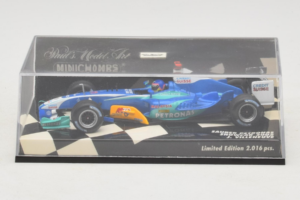 Sauber C24 Petronas #11 J. Villeneuve Sauber Petronas F1 Team Showcar 2005 Minichamps 1:43 400050081 Metaal — afbeelding 4 van 5