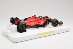Scuderia Ferrari SF-23 #55 C. Sainz Belgian GP 2023 BBR 1:18 BBR231855C Metaal — afbeelding 2 van 7