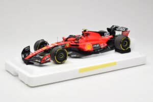 Scuderia Ferrari SF-23 #55 C. Sainz Belgian GP 2023 BBR 1:18 BBR231855C Metaal