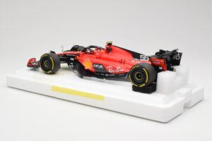 Scuderia Ferrari SF-23 #55 C. Sainz Belgian GP 2023 BBR 1:18 BBR231855C Metaal — afbeelding 5 van 7