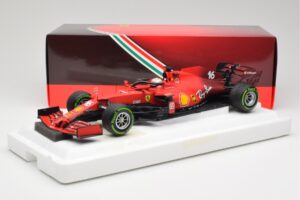 Scuderia Ferrari SF21 #16 C. Leclerc Emilia Romagna GP 2021 BBR 1:18 BBR211816 Metaal — afbeelding 7 van 7