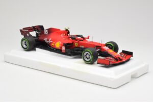 Scuderia Ferrari SF21 #55 C. Sainz Emilia Romagna GP 2021 BBR 1:18 BBR211855 Metaal — afbeelding 4 van 7