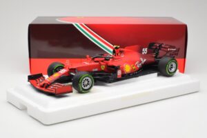 Scuderia Ferrari SF21 #55 C. Sainz Emilia Romagna GP 2021 BBR 1:18 BBR211855 Metaal — afbeelding 7 van 7