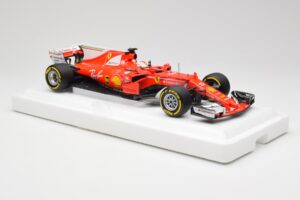 Scuderia Ferrari SF70H #5 S. Vettel Winner Australian GP 2017 End of Race BBR 1:18 BBR181705-E Metaal — afbeelding 4 van 7