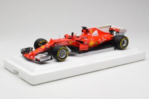 Scuderia Ferrari SF70H #5 S. Vettel Winner Australian GP 2017 End of Race BBR 1:18 BBR181705-E Metaal
