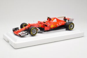 Scuderia Ferrari SF70H #7 K. Raikkonen Australian GP 2017 End of Race BBR 1:18 BBR181707-E Metaal