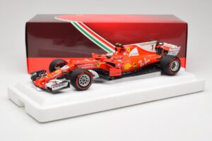 Scuderia Ferrari SF70H #7 K. Raikkonen Monaco GP 2017 BBR 1:18 BBR181717 Metaal — afbeelding 7 van 7