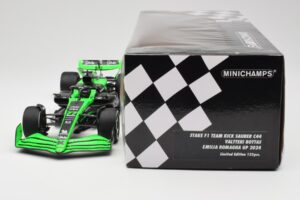 Stake F1 Team Kick Sauber C44 #77 V. Bottas Emilia Romagna GP 2024 Minichamps 1:18 147240177 Metaal — afbeelding 6 van 7