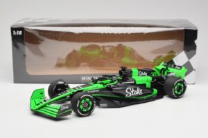 Stake F1 Team Kick Sauber C44 #77 V. Bottas Emilia Romagna GP 2024 Minichamps 1:18 147240177 Metaal — afbeelding 7 van 7