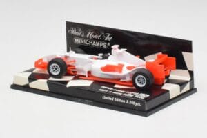 Super Aguri SA06 A. Suzuki F1 2006 Minichamps 1:43 400060224 Metaal — afbeelding 2 van 5