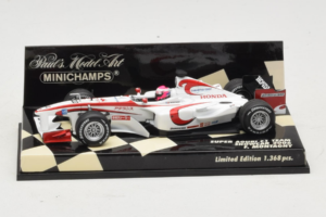 Super Aguri F. Montagny Showcar F1 2006 Minichamps 1:43 400060193 Metaal