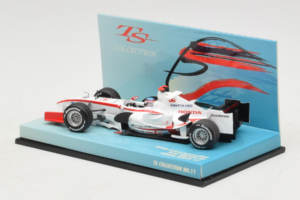 Super Aguri SA05 Honda #22 T. Sato 1st GP Bahrain 2006 Minichamps 1:43 518064322 Metaal — afbeelding 3 van 5