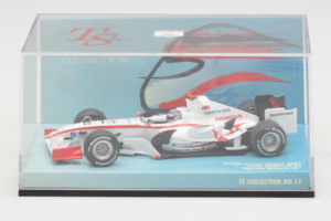 Super Aguri SA05 Honda #22 T. Sato 1st GP Bahrain 2006 Minichamps 1:43 518064322 Metaal — afbeelding 4 van 5