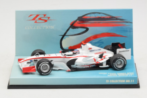 Super Aguri SA05 Honda #22 T. Sato 1st GP Bahrain 2006 Minichamps 1:43 518064322 Metaal