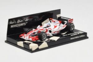 Super Aguri Honda SA06 #22 T. Sato Japanese GP 2006 Minichamps 1:43 400060122 Metaal — afbeelding 2 van 5