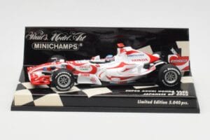 Super Aguri Honda SA06 #22 T. Sato Japanese GP 2006 Minichamps 1:43 400060122 Metaal