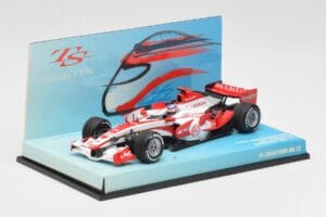 Super Aguri Honda SA07 #22 T. Sato Race Car 2007 Minichamps 1:43 518074322 Metaal — afbeelding 2 van 5