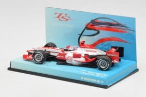 Super Aguri Honda SA07 #22 T. Sato Race Car 2007 Minichamps 1:43 518074322 Metaal — afbeelding 3 van 5