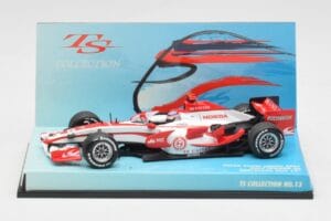 Super Aguri Honda SA07 #22 T. Sato Race Car 2007 Minichamps 1:43 518074322 Metaal