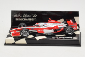 Super Aguri SA08 Honda #18 T. Sato F1 2008 Minichamps 1:43 400080018 Metaal