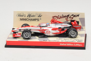 Super Aguri SA07 T. Sato F1 Showcar 2007 Minichamps 1:43 403080092 Metaal