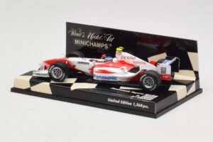 Toyota TF104 Panasonic Racing #0 R. Zonta 3rd Driver 2004 Minichamps 1:43 400040038 Metaal — afbeelding 3 van 5