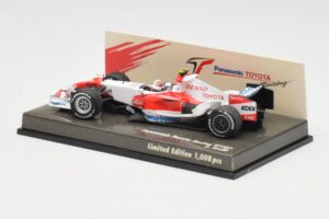Toyota TF108 Showcar J. Trulli 2008 Minichamps 1:43 AM601297 Metaal — afbeelding 3 van 5