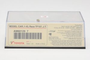 Toyota TF108 Showcar J. Trulli 2008 Minichamps 1:43 AM601297 Metaal — afbeelding 4 van 5