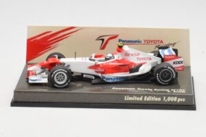 Toyota TF108 Showcar J. Trulli 2008 Minichamps 1:43 AM601297 Metaal