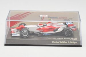Toyota TF108 Showcar J. Trulli 2008 Minichamps 1:43 AM601297 Metaal — afbeelding 5 van 5