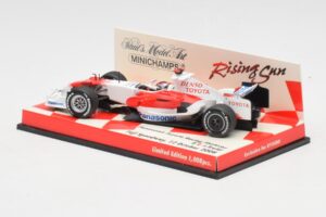 Toyota TF107 #12 J. Trulli F1 2007 Minichamps 1:43 403080081 Metaal — afbeelding 3 van 5