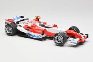 Toyota TF107 #12 J. Trulli F1 Launch Livery 2007 Minichamps 1:18 AM601321 Metaal — afbeelding 4 van 6