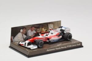 Toyota TF109 Panasonic Toyota Racing #9 J. Trulli F1 2009 Minichamps 1:43 AM62130 Metaal — afbeelding 2 van 5