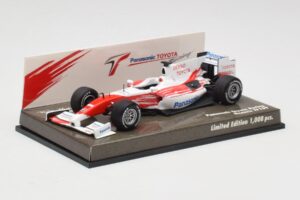Toyota TF109 Panasonic Toyota Racing #9 J. Trulli F1 2009 Minichamps 1:43 AM621323 Metaal — afbeelding 2 van 5