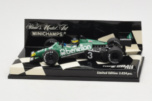 Tyrrell 012 Ford #3 M. Alboreto F1 1983 Minichamps 1:43 400830003 Metaal