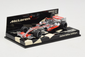 McLaren MP4-22 Mercedes #1 F. Alonso Vodafone McLaren Showcar F1 2007 Minichamps 1:43 530074371 Metaal — afbeelding 2 van 5