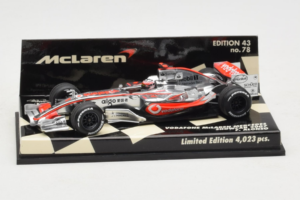 McLaren MP4-22 Mercedes #1 F. Alonso Vodafone McLaren Showcar F1 2007 Minichamps 1:43 530074371 Metaal