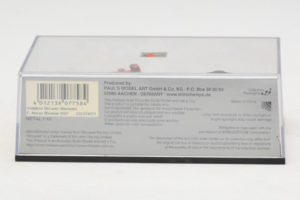 McLaren MP4-22 Mercedes #1 F. Alonso Vodafone McLaren Showcar F1 2007 Minichamps 1:43 533074371 Metaal — afbeelding 5 van 5