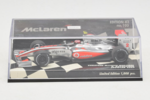McLaren MP4-24 Mercedes #2 H. Kovalainen Vodafone McLaren Showcar F1 2009 Minichamps 1:43 530094372 Metaal — afbeelding 4 van 5