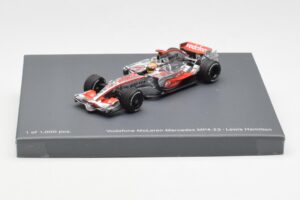 McLaren MP4-23 Mercedes #22 L. Hamilton F1 World Champion 2008 Minichamps 1:43 B66962422 Metaal