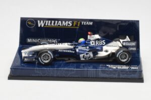 Williams FW27 BMW #7 M. Webber F1 2005 Minichamps 1:43 400050007 Metaal
