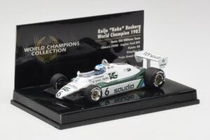Williams FW08 #6 K. Rosberg F1 World Champion 1982 Minichamps 1:43 436820106 Metaal — afbeelding 3 van 4