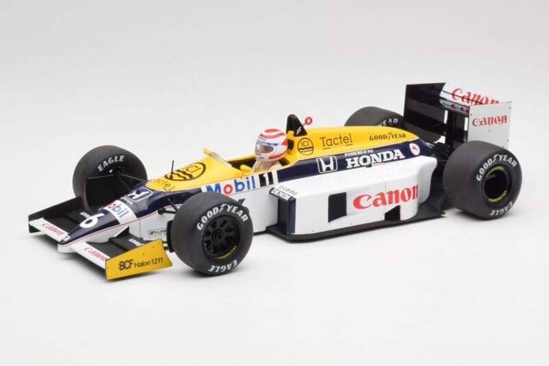 Williams FW11 Honda #6 N. Piquet F1 1986 MCG 1:18 MCG18626F Metaal
